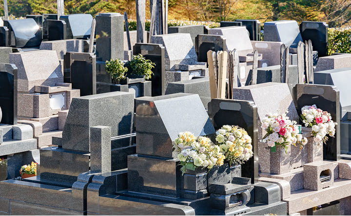 墓地のイメージ写真